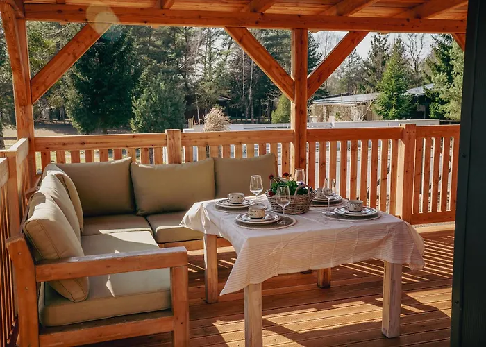 Cztery Pory Roku Z Balia I Sauna Prázdninový dům Swornegacie