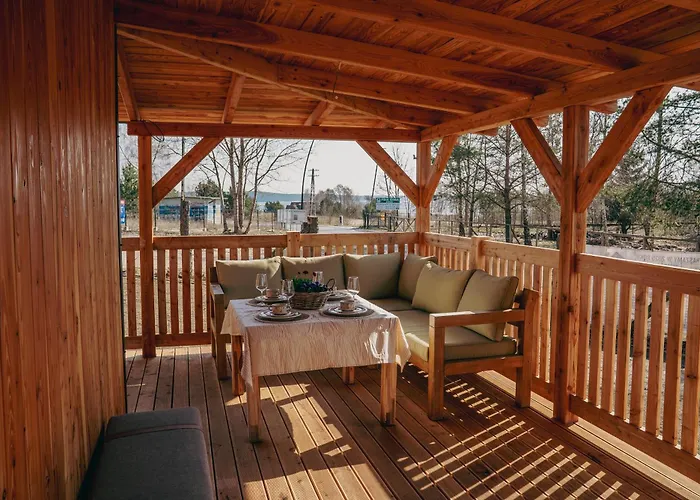 Cztery Pory Roku Z Balia I Sauna Prázdninový dům *