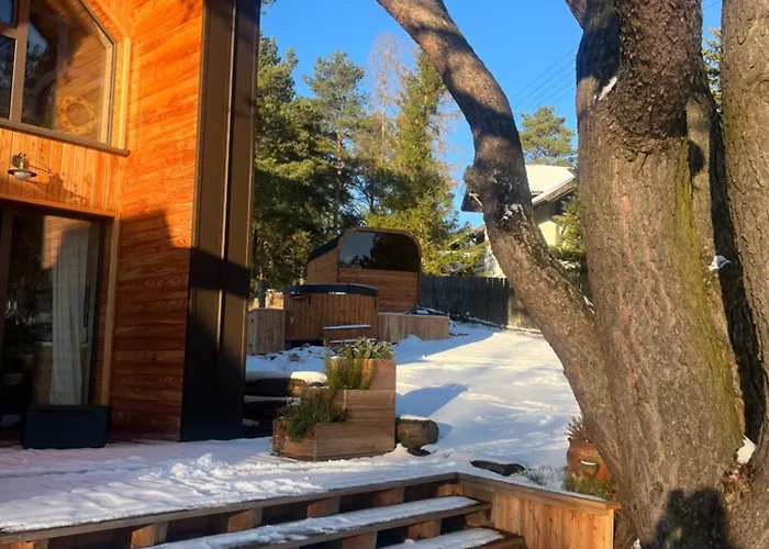 Prázdninový dům Cztery Pory Roku Z Balia I Sauna Swornegacie